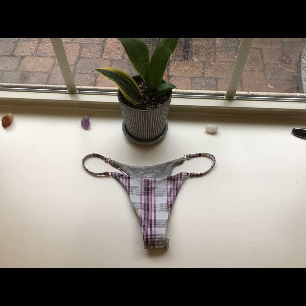 Plaid Frankie’s Bikini Bottom